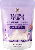 52USA Tapioca Starch, 14oz (397g) | Tapioca Flour | Gluten Free Flour Substitute | Vegan, Kosher, Non-GMO, All Natural, No Preservatives | Thickener for Baking, Cooking, Soups, Sauces & Bubble Tea
