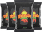 Kronchis Chile Limón Corn Chips, Spicy Snack with Zesty Kick, Lime Flavored Crunchy Treat, Vegan Chips Variety Pack, Bold Vegetable Snack for Anytime Munching, 4oz Bags, 4 Pack