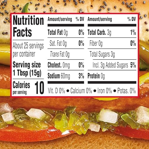 Heinz Sweet Relish, 12.7 fl oz Bottle