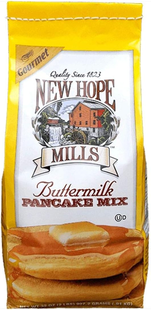 Buttermilk Pancake Mix, New Hope Mills, 2-Pounds (3)