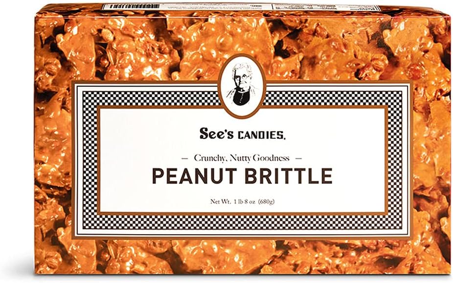 See's Candies Peanut Brittle (1 Pound 8 Ounces)