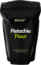 Pistachio Flour - Fine roasted pistachio flour/meal (1lbs). Gluten Free, Non Gmo, Vegan,