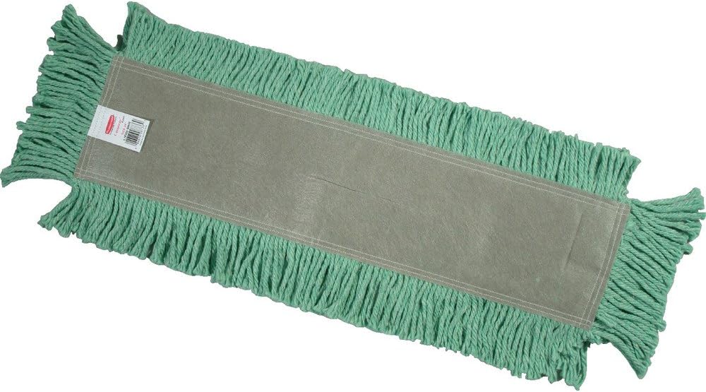 Rubbermaid Commercial FGL15800WH00 Cut-End Disposable-Dust Mop, Blend, 60-inch, White