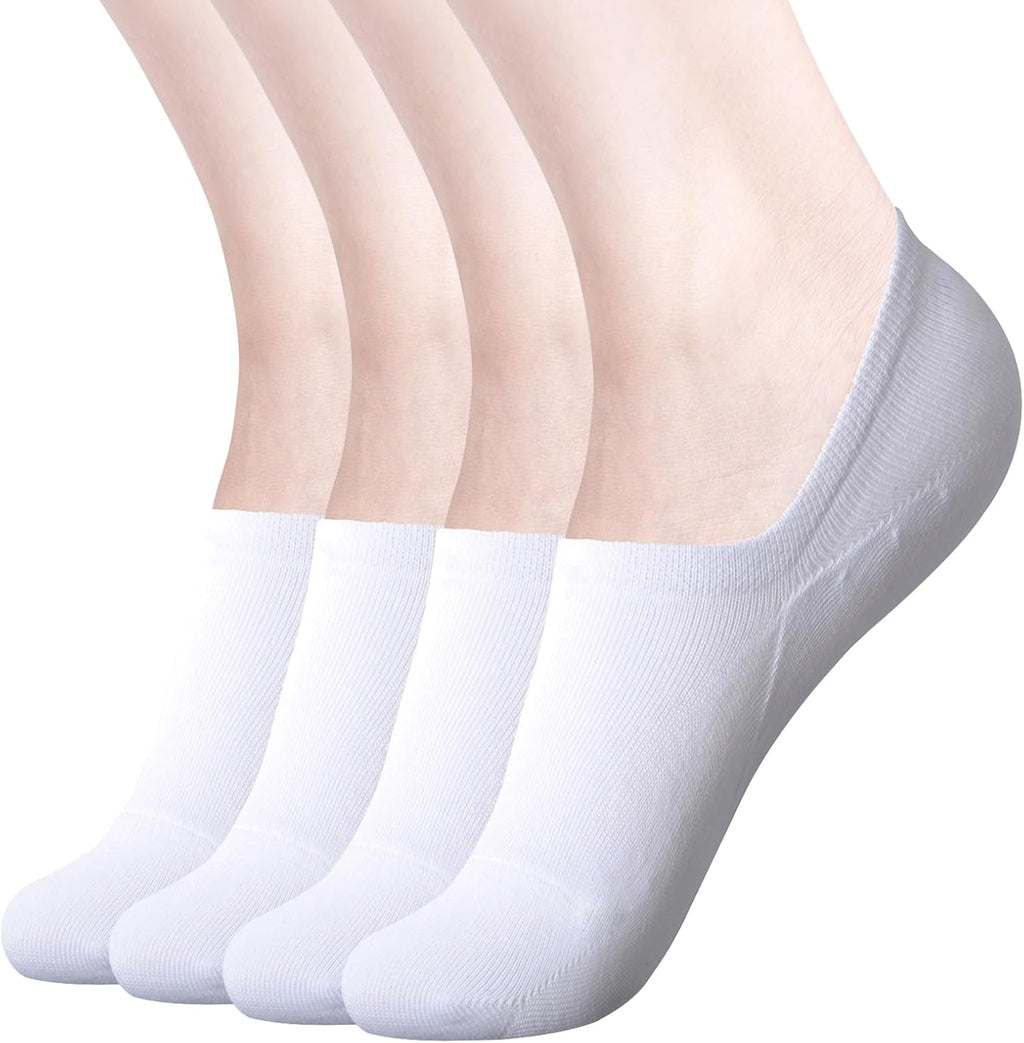 DIBAOLONG Womens No Show Socks Non Slip Flat Boat Line Low Cut Socks (6-12 Packs)
