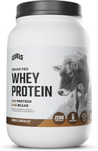 Levels Grass Fed Whey Protein Powder, No Artificials, 24G of Protein, Double Chocolate, 2LB