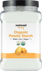 Nutricost Pantry Organic Potato Starch (2 Pound) - Gluten-Free & Vegan