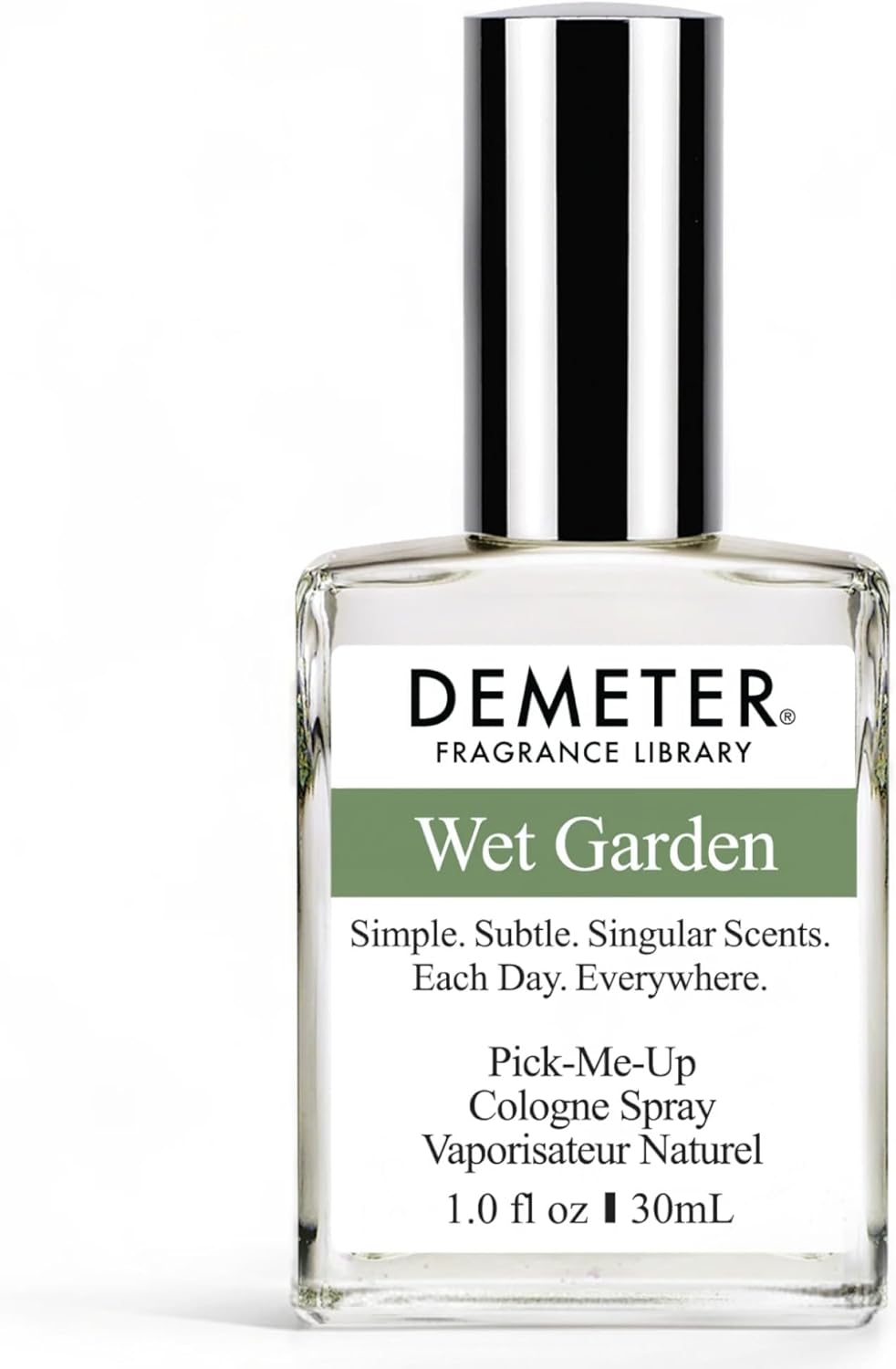 DEMETER Natural Perfume Spray Cologne for Women, Wet Garden, 1 oz