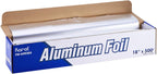 Karat FW-AFR205 18"x 500' Standard Aluminum Foil Roll, Silver