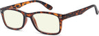 Eyekepper Computer Reading Glasses,UV Protection,Anti Glare,Anti-Reflective Computer Readers (Tortoise,+0.75)