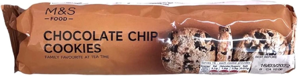 M&S Chocolate Chip Cookie Multiple Pack of 2 200g …
