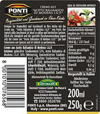Ponti Gastronomic Glaze with Balsamic Vinegar of Modena PGI 8.8 oz 250gr , Pack of 2