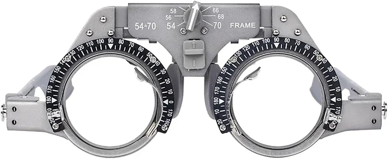 Trial Lens Frame Ophthalmic Equipment Optical Universal Trial Frame Adjustable PD 54-70mm Pure Titanium 5470