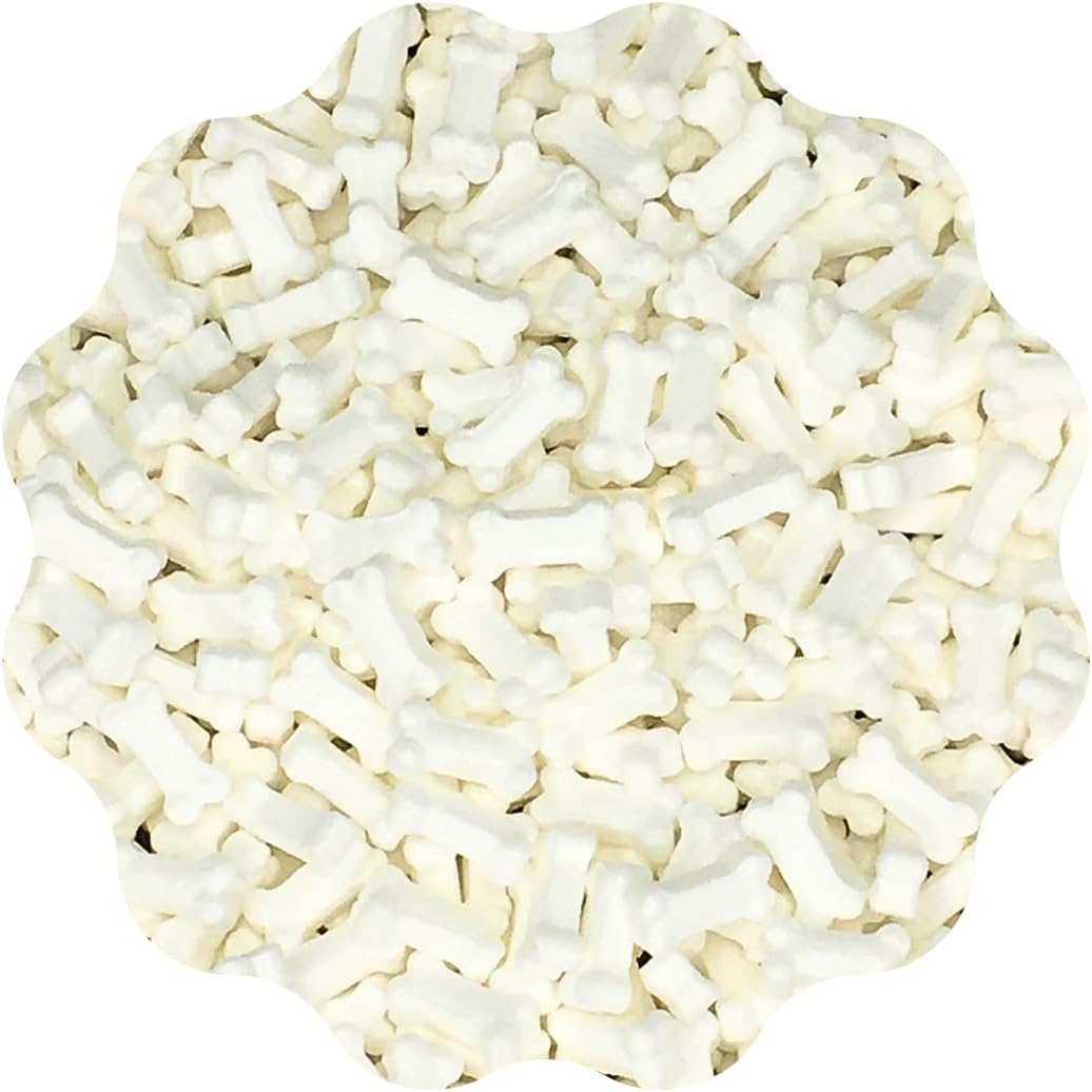 COOL MOM SPRINKLES Halloween Sprinkles (4 oz.) – Halloween Themed Sprinkles For Decorating Cakes, Cupcakes, Cookies & Desserts – Mixed in the USA/Gluten-Free (Bones)
