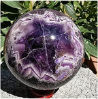 Health & Household Natural Dreamy Amethyst Sphere Quartz Crystal Ball