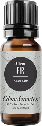 Edens Garden Fir- Silver Essential Oil- 100% Pure Premium Grade, Undiluted, Natural, Therapeutic, Aromatherapy, The Best for Diffuser, Candle, Laundry, Humidifiers 10 ml (.33 fl oz)