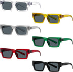 Eyekepper 6-Pack Bifocal Reading Sunglasses for Men and Women – Metalless, Screwless Spring Hinges, Sunshine Readers +3.25