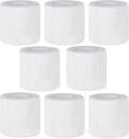 CIYAGPOOU Self Adhesive Bandage Wrap,2 Inch White Elastic Cohesive Bandages, Vet Wrap for Dogs,Tattoo Grip Sports Breathable Tape Bulk for First Aid, Wrist Sprains Protection