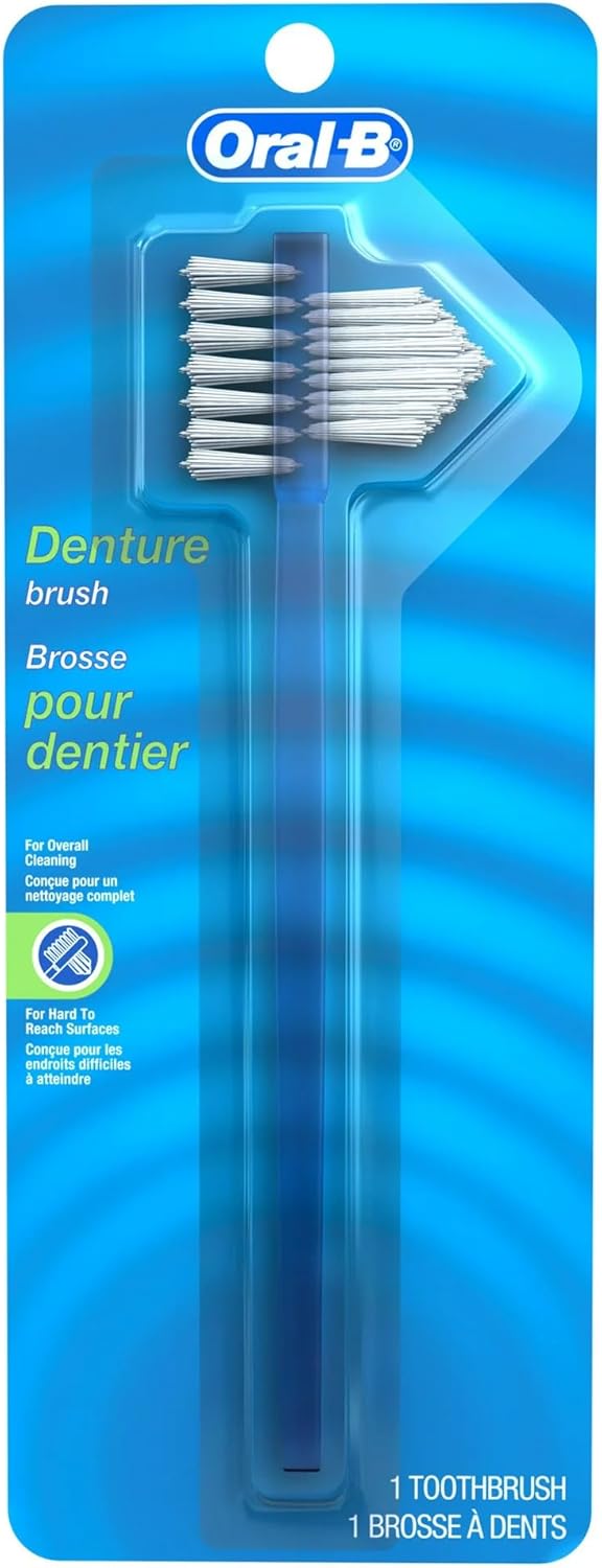 Oral-B Denture Brush Dual Head - Each, Pack of 2