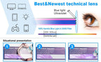 Reading Glasses for Women Style Oversized Square Spring Hinge Blue Light Blocking Glasses
