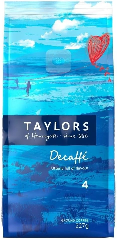Taylors of Harrogate Decaffe Rich Roast Ground Coffee (227g)