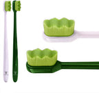 Wimolek Extra Soft Toothbrush for Sensitive Gums and Teeth. Micro Nano Toothbrushes with 20,000 Ultra Soft Aloe Infused Bristles. Excellent Cleaning Effect (2 Pack) (Aloe Wave Bristle)