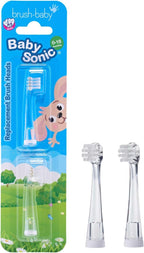 Brush-Baby BabySonic Replacement Heads (0-18 Month (Pack of 2))