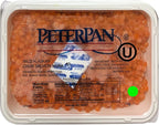 Wild Alaskan Salmon Red Caviar, Chum #1, Peter Pan, Salmon Ikura (Premium Quality), 1kg/2.2lb