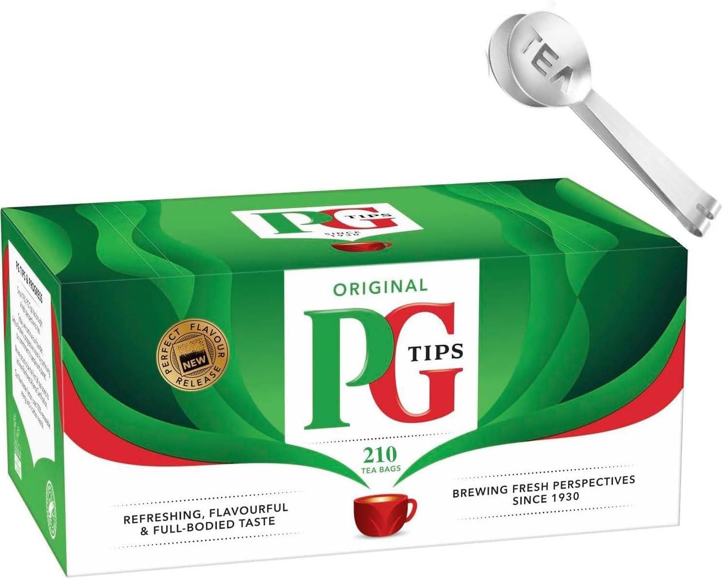 240 Original Tea Bags from Great Britain + Tea Bag Spoon