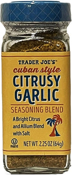 Trader Joe's Cuban Style Citrusy Garlic Seasoning Blend 2.25oz