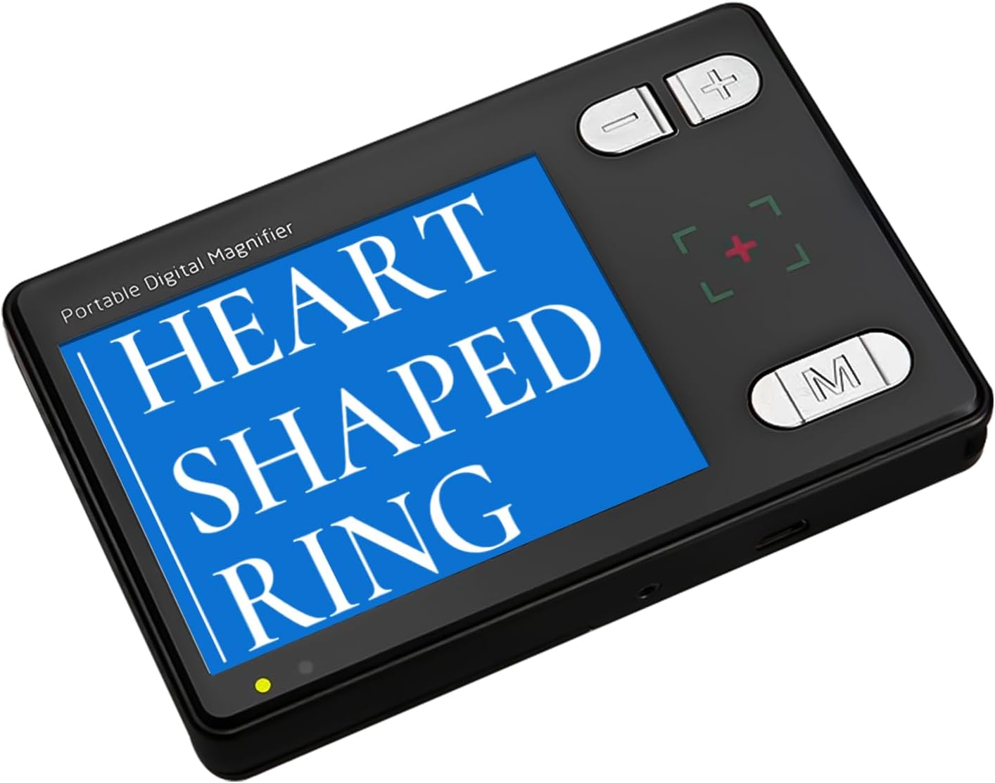 Digital Magnifier 3.5 Inch, 2X-32X Zoom Portable Digital Video Magnifier,LCD Screen Video Aids Digital Magnifier for The Visually Impaired, Low Vision, Color Blindness, Amblyopia