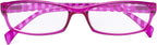 CessBlu Ladies Reading Glasses Striped Design Reader Eyeglasses for Women Reading