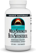 Source Naturals Mega Strength Beta Sitosterol 375mg - 120 Tablets