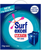 Surf Excel Matic Top Load Detergent Powder, 3 Kg + 1 kg Free