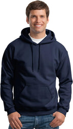 Gildan Men's Heavy Blend Drawcord Hooded Sweatshirt, Safety Pink