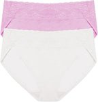 Natori Women's Bliss Perfection One Size French Cut Brief 2-Pack 773154P2