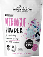 Meringue Powder (14oz) For Royal Icing, Premium Quality, High Egg White Formula, Create Incredible Royal Icing or Frosting for Sugar Cookies, Naturally Flavored, Verified Gluten Free, Non-GMO Sourced