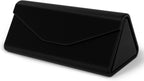 Sunglasses Case, Foldable Glasses Case, Magnetic PU Leather Hard Shell Folding Eyeglass Holder Box, Collapsible Unisex