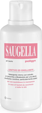 Saugella Poligyn PH Neutral Intimate Cleanser Chamomile, 500ml