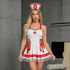 Lingerie for Women Naughty Outfit Sexy Lingerie Set Cosplay Nurse Mini Skirt Lace Babydoll Roleplay Costume