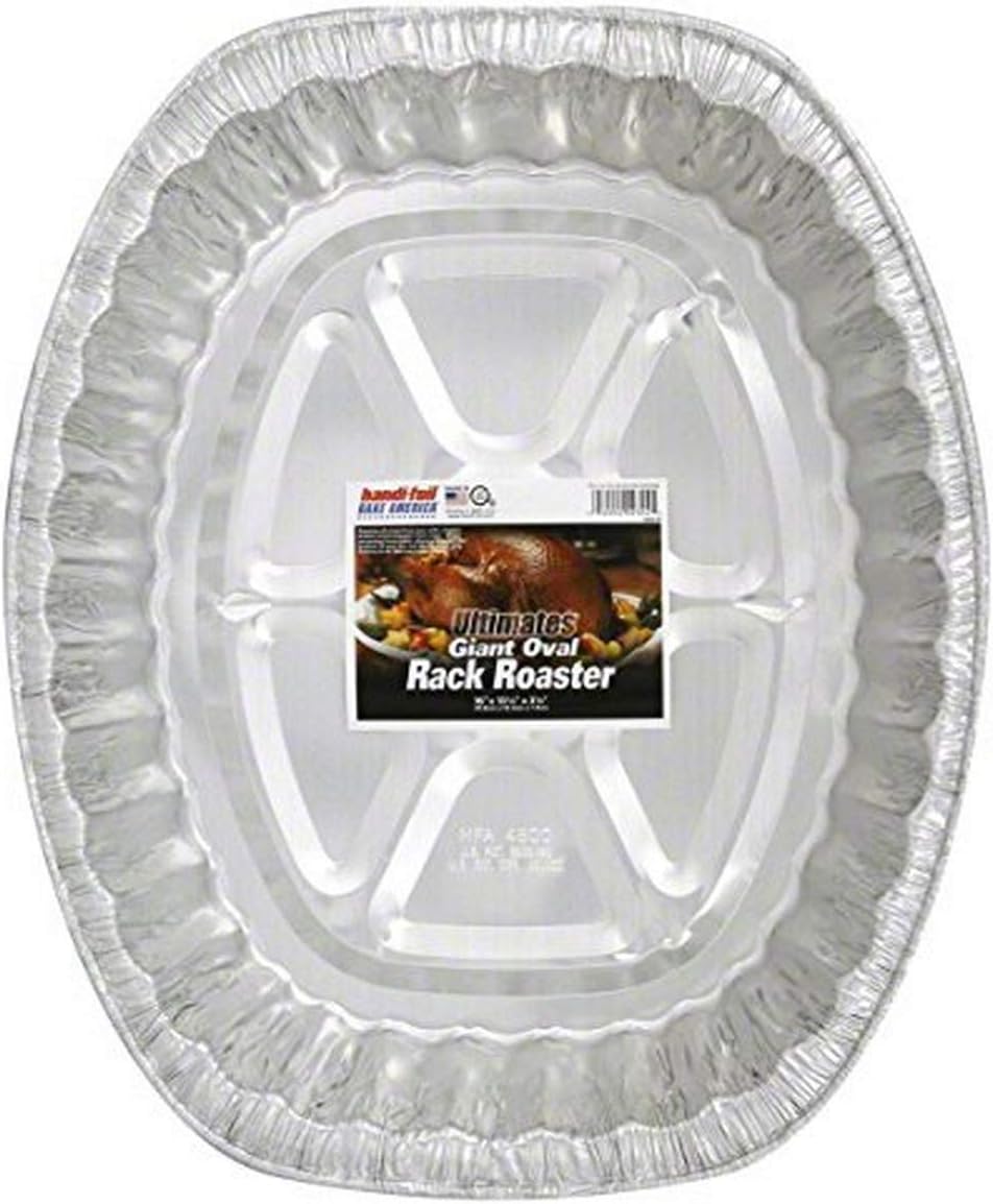 Handi Foil Ultimate Giant Oval Rack Roaster