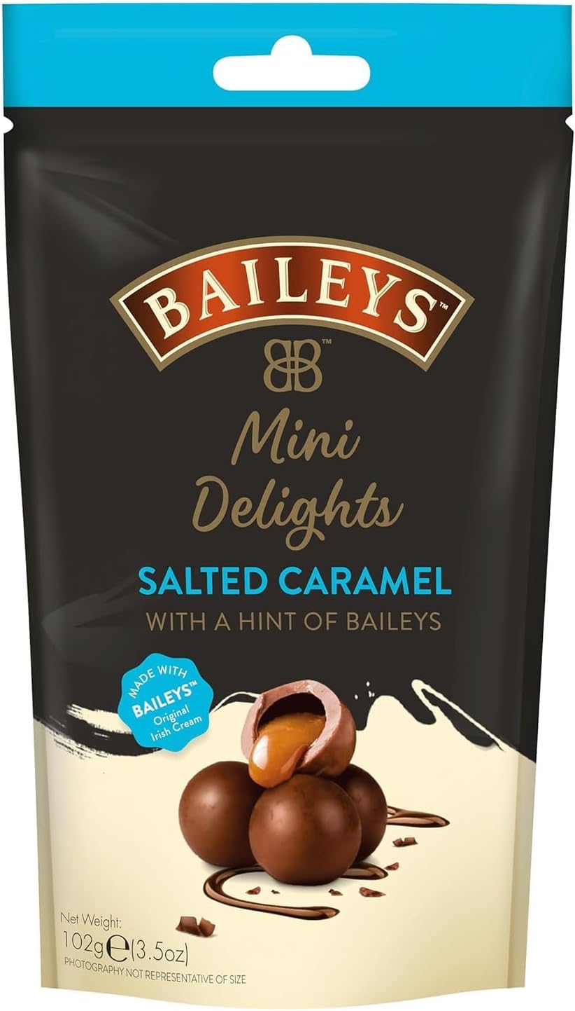 Baileys Chocolate Mini Delights Salted Caramel With Baileys, 102G Pouch
