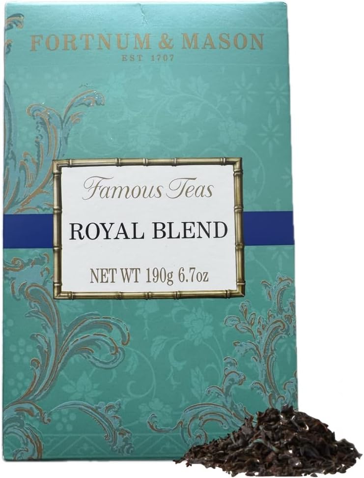 Fortnum and Mason Royal Blend 190g 6.7oz Loose Tea Box Carton (1 Pack)