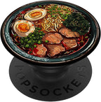 Ramen Lover Japanese Food Noodle Soup Anime Lover PopSockets Adhesive PopGrip