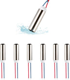 6 Pcs DC Coreless Vibration Motors 7x25mm Micro Vibrating Motors 1-6V 8000-20000RPM for Electronic Vibration equipments and DIY Projects