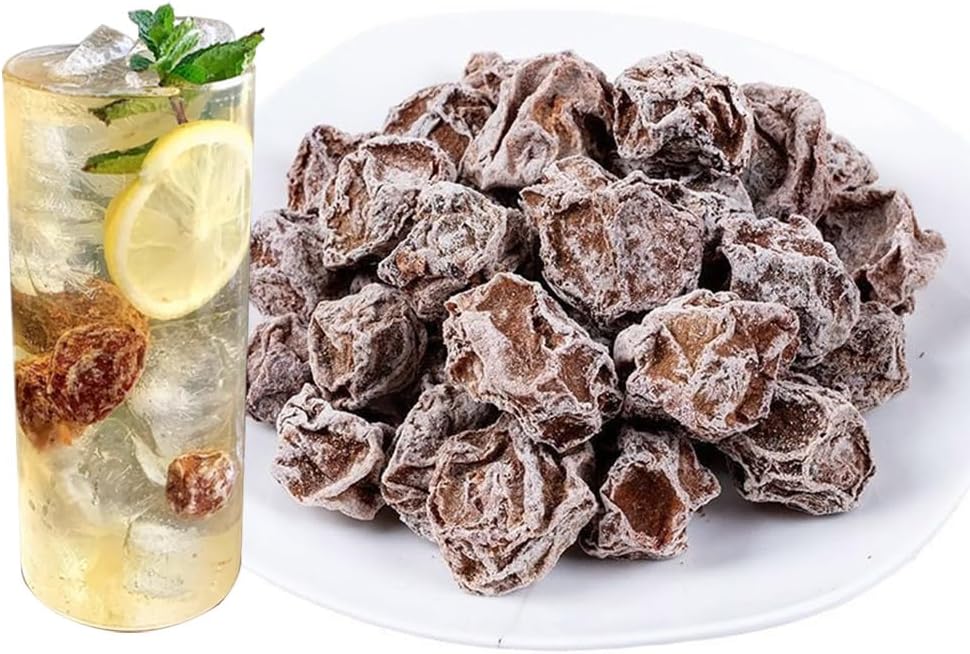 500g/176.3oz dried plums, pickled plums, sweet and sour, can be paired with cocktails or infused into beverages to enhance flavor