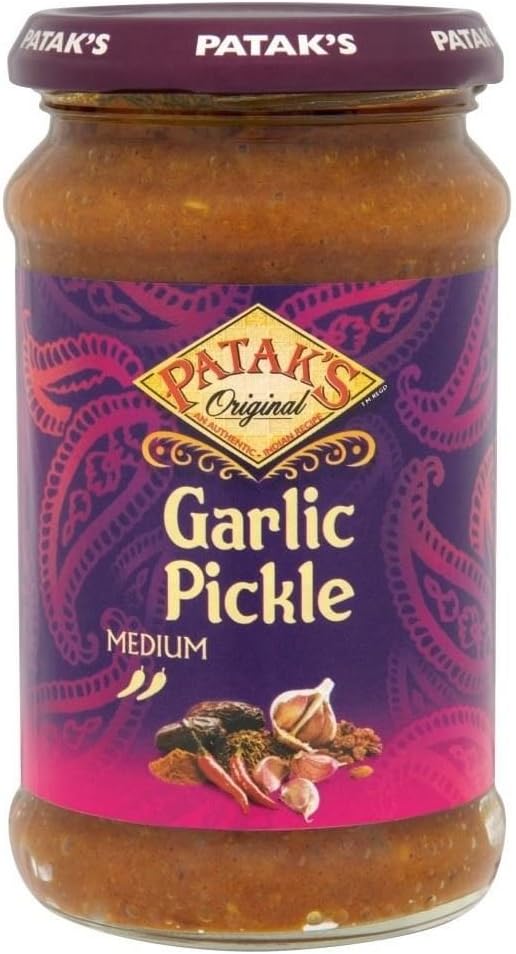 Patak's Garlic Pickle Medium (300g) - Pack of 6