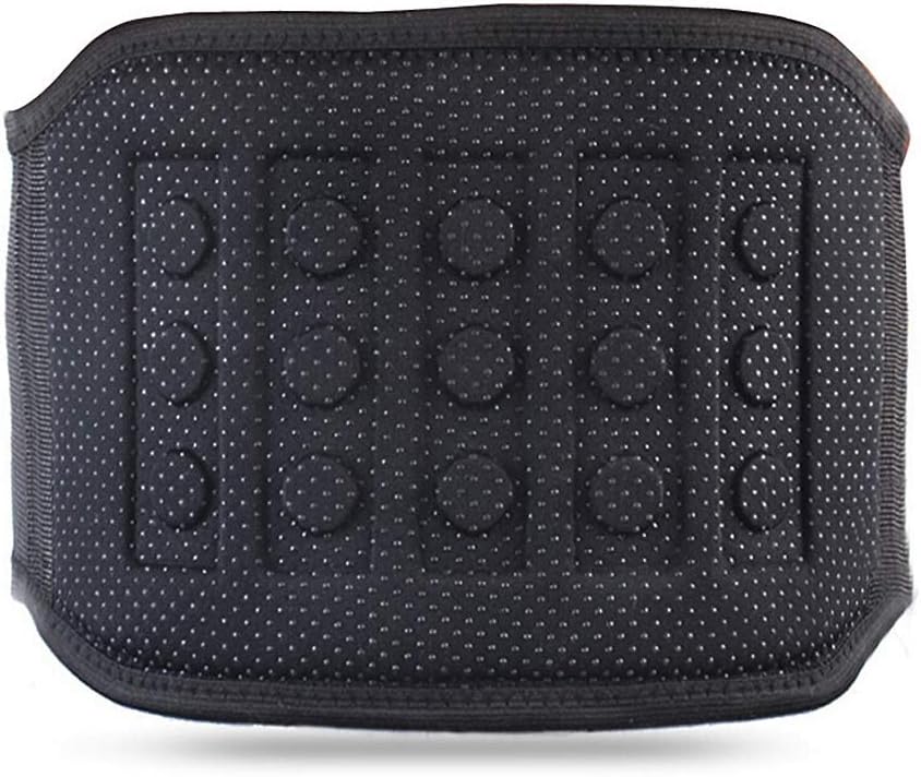 Lumbar Brace Magnetic Therapy Adjustable Double Pull Lower Back Support Pain Relief for Sport Or Work Related Back Pain (Size : XL)