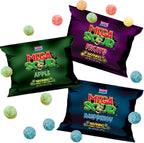 Barnetts Mega Sour Candy 3 Pack – Handmade British Sweets – Raspberry, Apple & Fruits – Gift or Party Treat (227 g × 3)