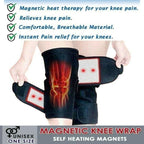 1Pair Tourmaline Self Heating Knee Pads Support Magnetic Kneepad Protective Belt Pain Relief Arthritis Knee Patella