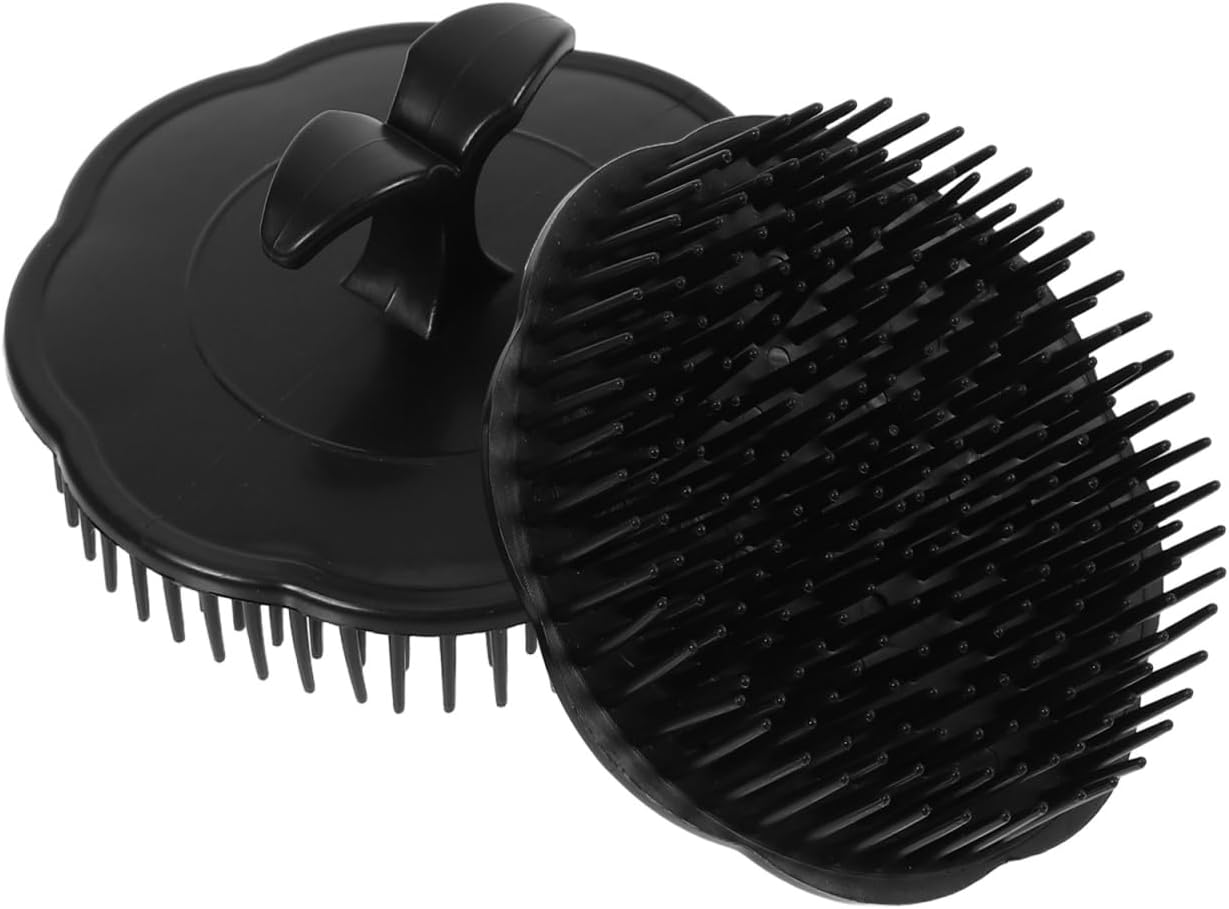 Frcolor Hair Scalp Massager Brush 2-Pack Handheld Shampoo with Soft Pp Bristles for Deep Cleaning and Relaxing Scalp Massage Portable Bath Brush for Daily Hair Care and Shower Use